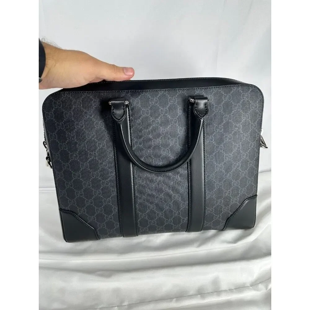Gucci GG Supreme Monogram Briefcase SPB- ID: 349020
